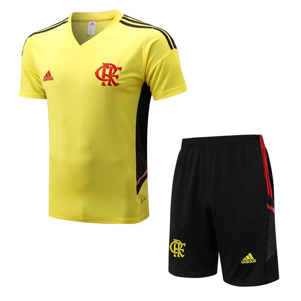 Trainingsshirt Flamengo Komplett-Set 2022-23 Gelb